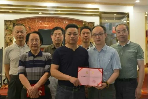 武汉市汉南区卓越书画院座谈会纪实(图5)