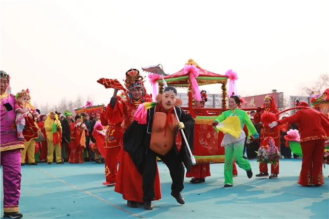北京顺义区第十七届“赵全营杯”民间花会大赛暨京津冀三地民间花会展演活动举办(图4) 北京顺义区第十七届“赵全营杯”民间花会大赛暨京津冀三地民间花会展演活动举办(图4)