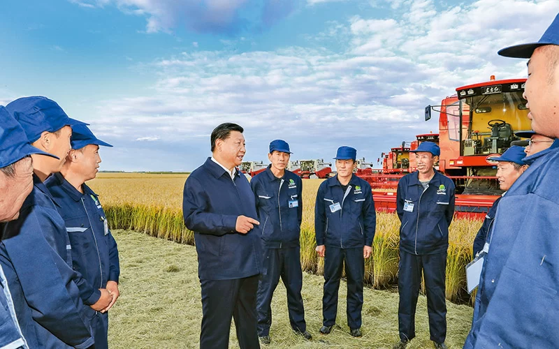 习近平：坚持把解决好“三农”问题作为全党工作重中之重 举全党全社会之力推动乡村振兴(图7)