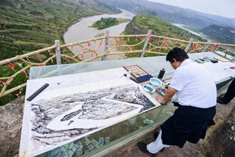 踏寻红色足迹 笔绘延安山河(图1)