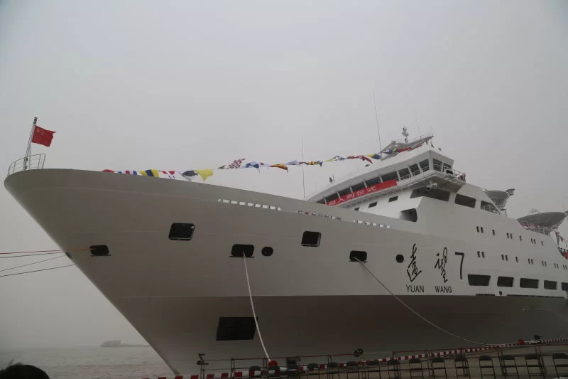 航天远洋测量船添新成员 “远望七号”入列(图1) 航天远洋测量船添新成员 “远望七号”入列(图1)