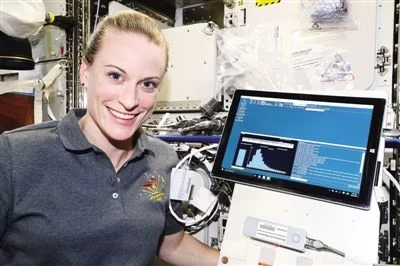 首次太空DNA测序与地球上的结果“完美匹配”(图1) 首次太空DNA测序与地球上的结果“完美匹配”(图1)