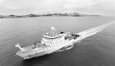 中国最先进科考船“向阳红01”:给海底做CT(图) (图1) 中国最先进科考船“向阳红01”:给海底做CT(图) (图1)