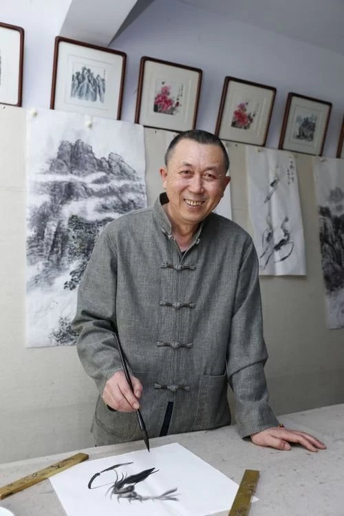 自然之韵在画中——记国家一级画师侯喜林艺术创作情怀(图1) 自然之韵在画中——记国家一级画师侯喜林艺术创作情怀(图1)