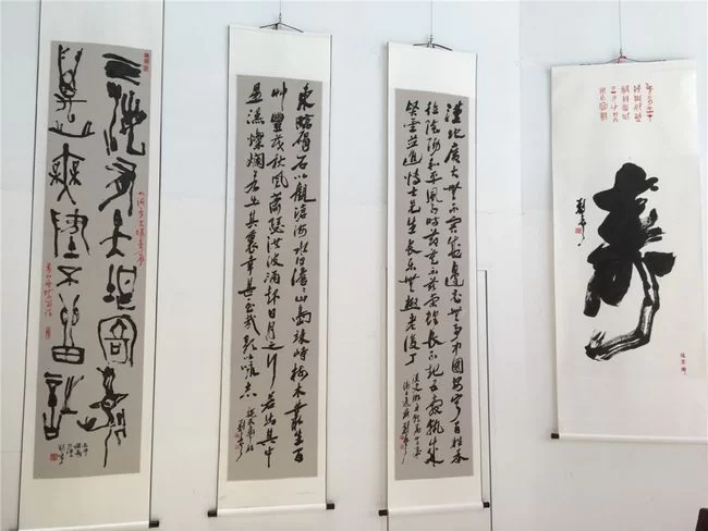“八一梦,剑笔丹心”——刘参书画印作品展在宁波开幕(图11) “八一梦,剑笔丹心”——刘参书画印作品展在宁波开幕(图11)