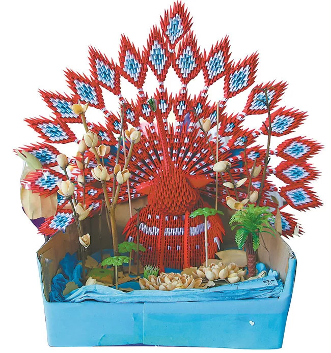 榆林职业技术学院:精美毕业展诠释美育成果(图4) 榆林职业技术学院:精美毕业展诠释美育成果(图4)