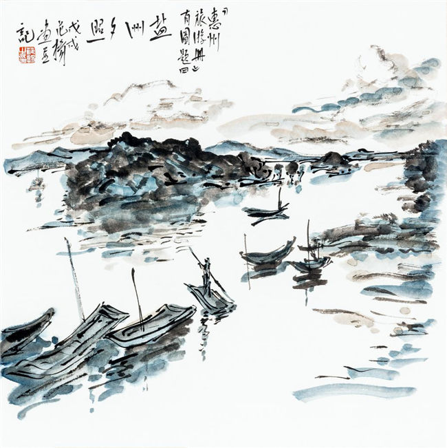 惠风和畅——全国名家画惠州山水作品展将于8月24日开幕(图7) 惠风和畅——全国名家画惠州山水作品展将于8月24日开幕(图7)
