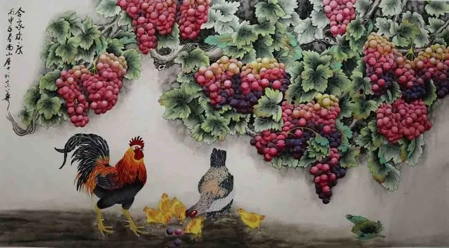 重彩共水墨齐染,写意与工笔同存——单耀宗(图2) 重彩共水墨齐染,写意与工笔同存——单耀宗(图2)