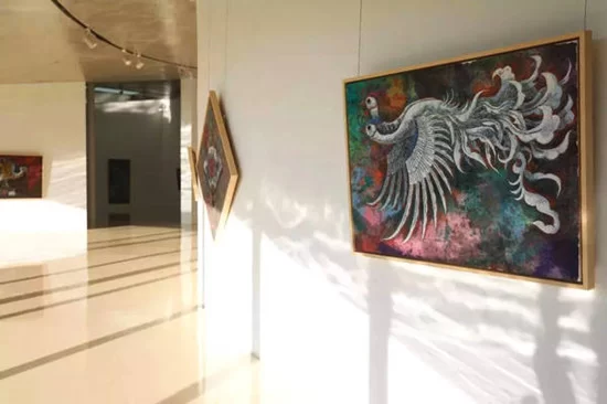 许英辉绘画艺术展在树美术馆启幕(图6) 许英辉绘画艺术展在树美术馆启幕(图6)