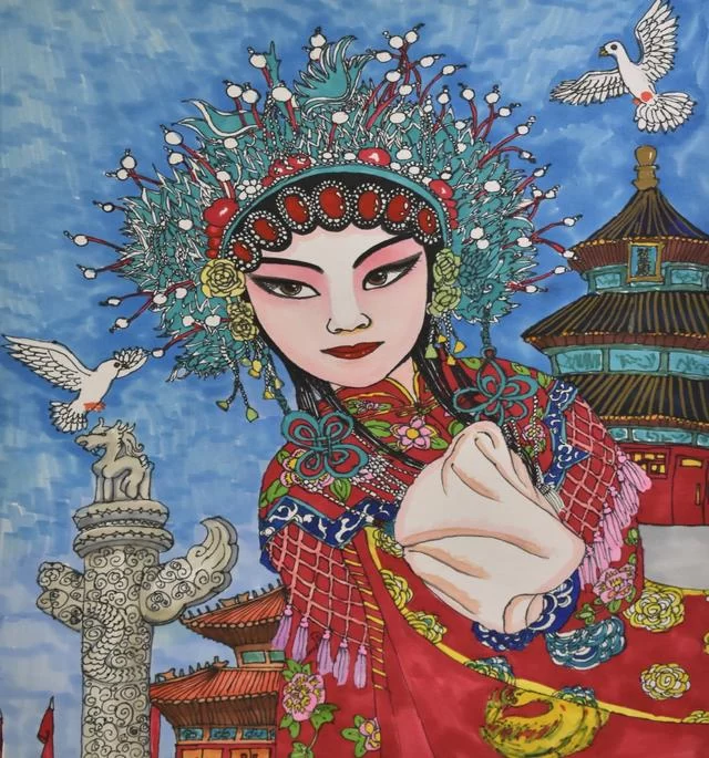 "小小艺术家·张书畅作品展"在北京冉青艺术空间开幕(图4) "小小艺术家·张书畅作品展"在北京冉青艺术空间开幕(图4)