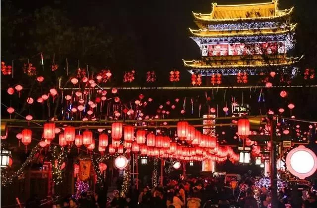 大美榆林除夕夜，惊艳！(图1)