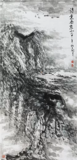 山川古韵展新貌——郑毓宁绘画作品欣赏(图6) 山川古韵展新貌——郑毓宁绘画作品欣赏(图6)