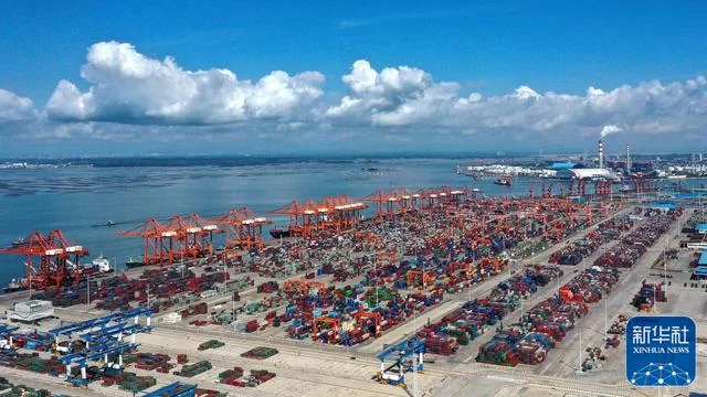 新华全媒+丨广西提升西部陆海新通道枢纽作用(图3) 新华全媒+丨广西提升西部陆海新通道枢纽作用(图3)