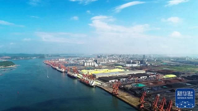 新华全媒+丨广西提升西部陆海新通道枢纽作用(图8) 新华全媒+丨广西提升西部陆海新通道枢纽作用(图8)