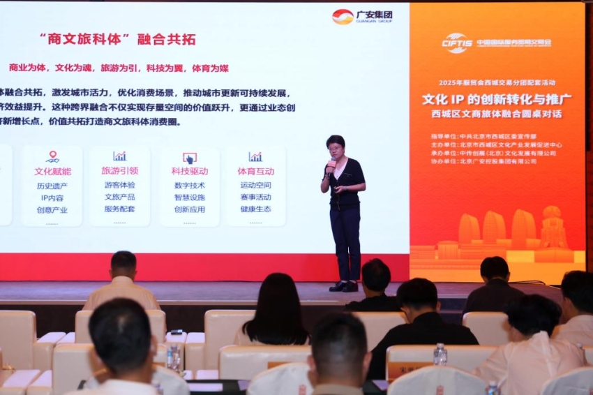 相聚西城共话创新 IP赋能转化推广——西城区文商旅体融合圆桌对话举办 (图6)