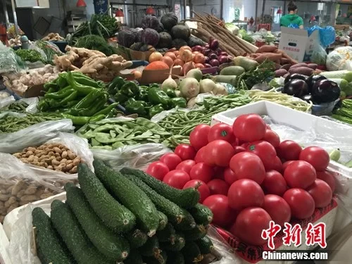 菜篮子调查:“断茬”致蔬菜连涨九周 猪肉价格回落(图1) 菜篮子调查:“断茬”致蔬菜连涨九周 猪肉价格回落(图1)