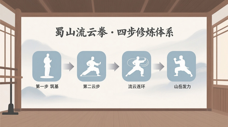 蜀山流云拳：立足于蜀地的山河意境与科学融合的当代拳种(图3)