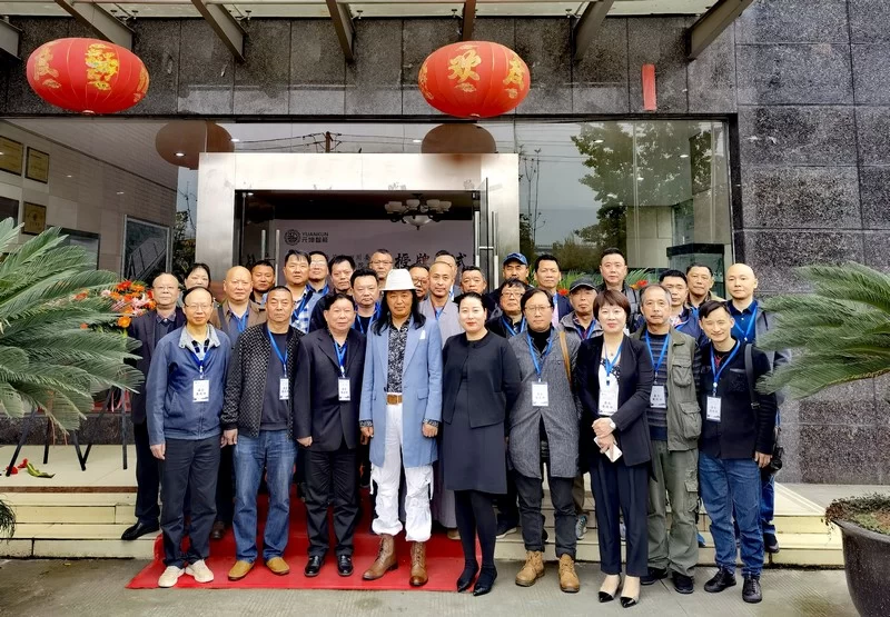 龙泉驿区政协书画院创作基地在元坤挂牌(图7) 龙泉驿区政协书画院创作基地在元坤挂牌(图7)